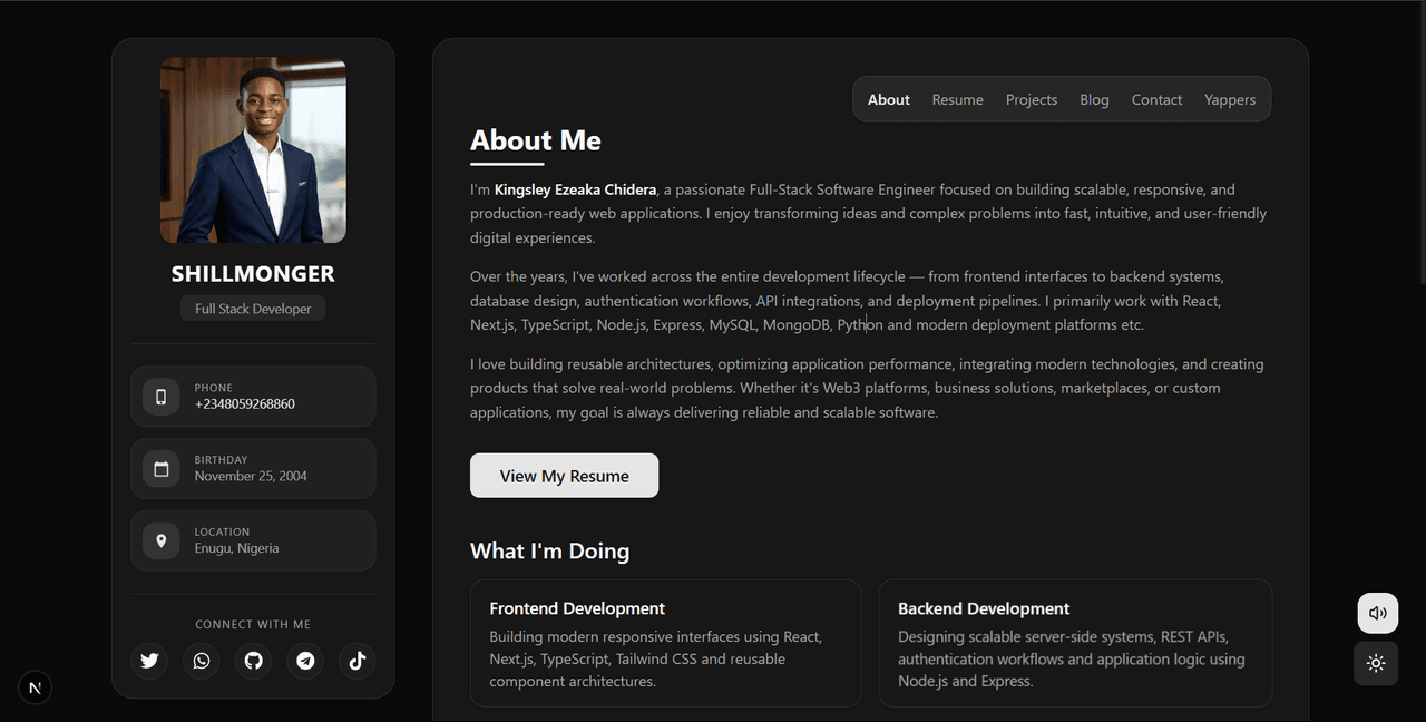 How I Built My Portfolio